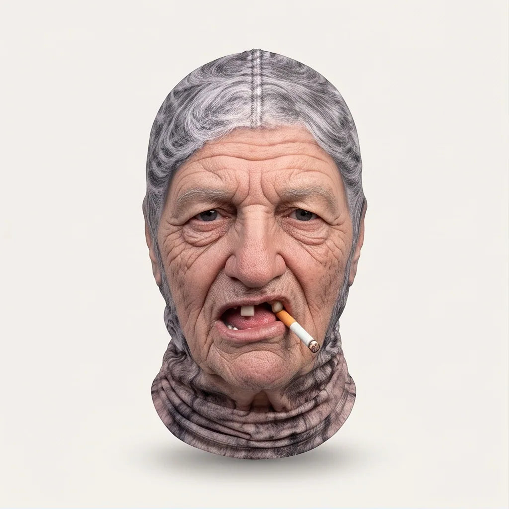 Masque Visage Vieillard Réaliste